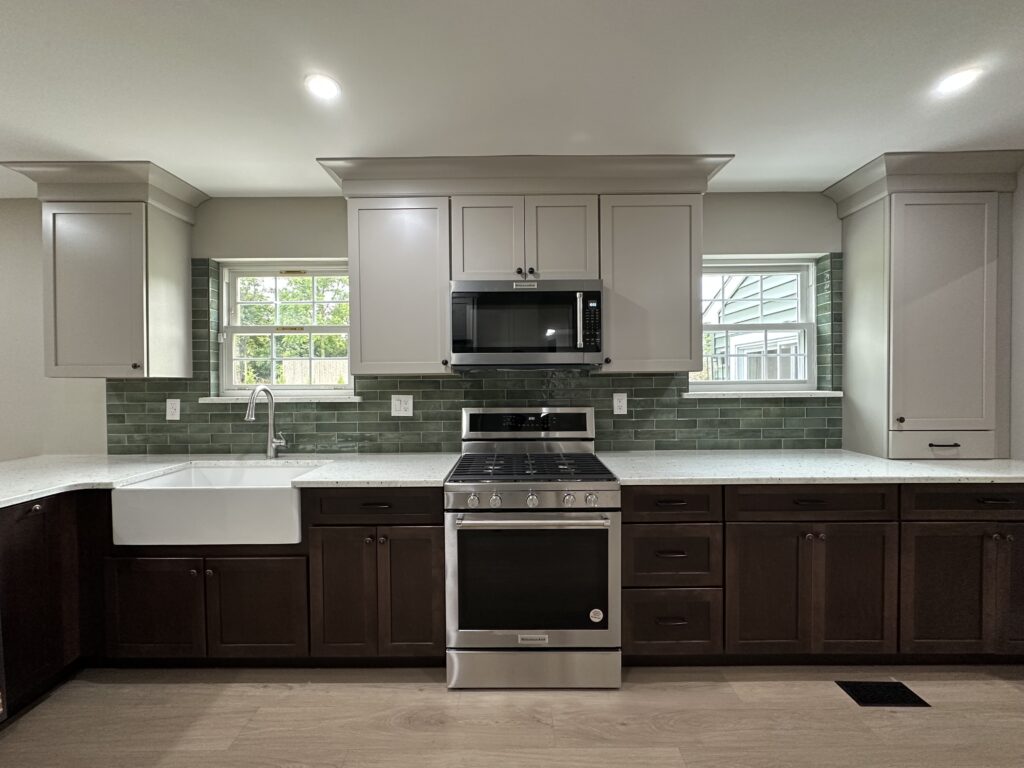 Elevating a Kitchen in Newtown with Yorktowne Henning Cabinets