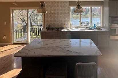 Kitchen Countertop Installed by CMI Cabinets and Countertops
